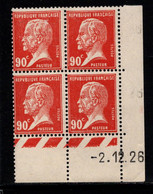 FRANCE N°178** TYPE PASTEUR COIN DATE DU 2/12/26 - ....-1929