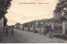 St-LEGER-SOUS-BRIENNE : L'eglise, La Mairie - Tres Bon Etat - Altri Comuni