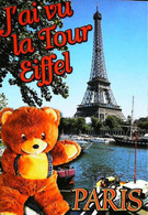 ►  Tour Eiffel  Nounours Teddy Bear   J'ai Vu La Tour Eiffel - Spielzeug & Spiele