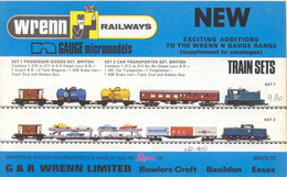 Catalogue Wrenn 1973 N Gauge Micromodel NEW Supplement (by Lima) - Anglais