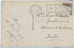 BK1891 - BELGIUM - POSTAL HISTORY -  Olympic Games  EXPO 1920  POSTMARK - Estate 1920: Anversa