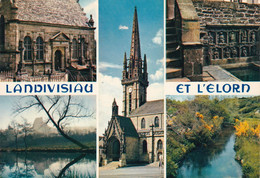A6548-Eglise, Fontaine Sacree,l'Elorn A La Roche Maurice,Landivisiau Et La Vallee De L'Elorn 1975 France Stamp Postcard - Landivisiau