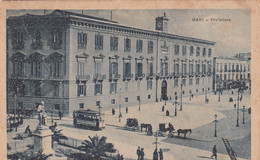 A6554-  Prefettura Bari, Vintage Tramway, Architecture Buildings Monument Bari Italia Postcard - Bari