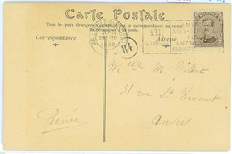 BK1902  - BELGIUM - POSTAL HISTORY -  Olympic Games  1920  POSTMARK - Zomer 1920: Antwerpen