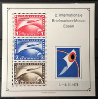 DEUTSCHLAND 1978 - Vignette Zur 2. Internationalen Briefmarken-Messe Essen 1978 - Non Classés