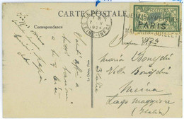 BK1911 - FRANCE - POSTAL HISTORY -  1924  Olympic Games  POSTMARK: Le Havre - Summer 1924: Paris