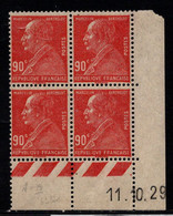 FRANCE N°243* BERTHELOT COIN DATE DU 11/10/29 - ....-1929