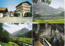 SCENES FROM INNERTKIRCHEN, SWITZERLAND.circa 1970 USED POSTCARD Ac1 - Innertkirchen