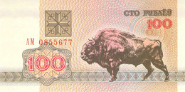 1 Banknote 100 Rubel 1992 UNC Belarus Weissrussland - Otros – Europa