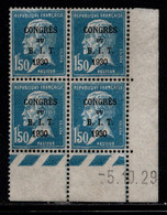 FRANCE N°264/65** B.I.T. 2 COINS DATES - ....-1929