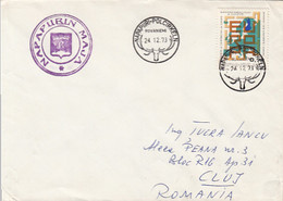 POLAR PHILATELY, SANTA CLAUS HOUSE IN ROVANIEMI, ARCTIC, SPECIAL POSTMARKS ON COVER, 1973. FINLAND - Eventi E Commemorazioni