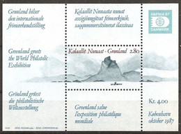 # GROENLANDIA GRONLAND GREENLAND - 1987 - Philatelic Exhibition - Stamp MNH - Sonstige & Ohne Zuordnung