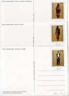 Union Des Comores : Entier Postal Carte - Lot De 3 'Tenue Traditionnelle' émises En 2002 - Andere & Zonder Classificatie