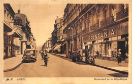 47-AGEN- BOULEVARD DE LA REPUBLIQUE - Agen