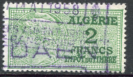 ALGERIE TIMBRE FISCAL OBLITERE  " ALGERIE  2 FRANCS IMPOT DU TIMBRE " - Used Stamps