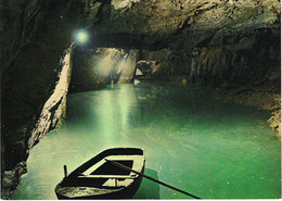 UNDERGROUND LAKE AT ST. LEONARD, VALAIS, SWITZERLAND. UNUSED POSTCARD Ae3 - Saint-Léonard