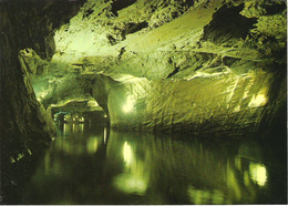 UNDERGROUND LAKE AT ST. LEONARD, VALAIS, SWITZERLAND. UNUSED POSTCARD Ae3 - Saint-Léonard