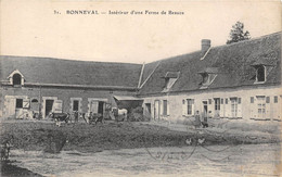 28-BONNEVAL- INTERIEUR D'UNE FERME DE BEAUCE - Bonneval