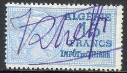 ALGERIE TIMBRE FISCAL OBLITERE  " ALGERIE  15 FRANCS IMPOT DU TIMBRE " - Used Stamps