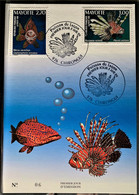 MAYOTTE 1999 - FDC Numéroté 06 - Poisson Du Lagon - Cartas & Documentos