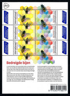 Netherlands 2021: Europa - Endangered National Wildlefe - Bees ** MNH - 2021