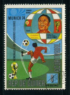 Equatorial Guinea 1973 Mi 314 Eusébio Da Silva Ferreira (1942-2014) | Flags | Football, 1974 FIFA World Cup In Germany - Equatorial Guinea