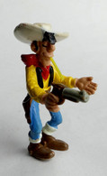 RARE FIGURINE SCHLEICH LUCKY LUKE 1984 REVOLVER DEGAINE ET PAILLE A LA BOUCHE (2) - Andere & Zonder Classificatie