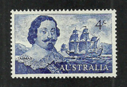 AUSTRALIA 1964 SHIPS EXPLORERS ABEL TASMAN 4/- SINGLE VALUE MINT HINGED - Sonstige & Ohne Zuordnung