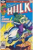 USA 1979 The Incredible Hulk (Marvel Comics N° 242 Dec) - Cover Bob Layton - XF - Marvel