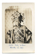 VIETNAM INDOCHINE THEATRE ROYAL DE HUE ACTEUR SAN TRU CARTE PHOTO /FREE SHIPPING R - Vietnam