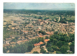 Caumont-sur-Durance (84) : Vue Aérienne Générale Sur Du Quartier De L'église Env 1988 GF - Caumont Sur Durance