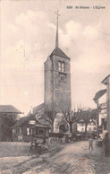 St-Blaise L'Eglise - Animée Chariot 1915 - Saint-Blaise