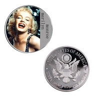 USA Marilyn Monroe (Blond - Oscar) 1 Ounce Commemorative Silverplated Coin - UNC - Sonstige – Amerika