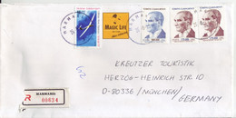 TÜRKEI  TURKEY  R-Luftpostbrief  Registered Airmail Cover Lettre Rec 1999 Marmaris To Germany - Storia Postale