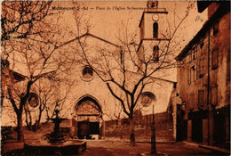 CPA MANOSQUE Place De L'Église St-SAUVEUR (683615) - Manosque