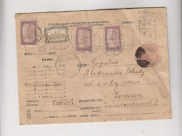 HUNGARY SERBIA SUBOTICA SZABATKA 1919 Nice Value Cover - Brieven En Documenten