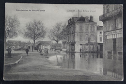 Angers - Inodation De Février 1904- Place Molière - Angers