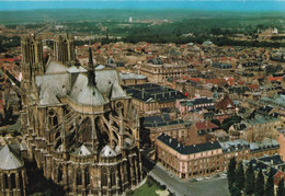 Reims - L'abside De La Cathedrale Et La Chapelle Palatine - Formato Grande Viaggiata – E 15 - Chapelle