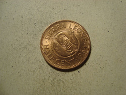 MONNAIE SIERRA LEONE 1/2 CENT 1964 - Sierra Leone