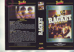 Jaquette Pour Boitier Video K7 Ou Recoupe Dvd Racket - Du Sang Sur La Tamise - Sonstige & Ohne Zuordnung