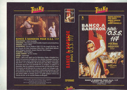 Jaquette Pour Boitier Video K7 Ou Recoupe Dvd Banco A Bangkok Pour Oss 117 - Other & Unclassified