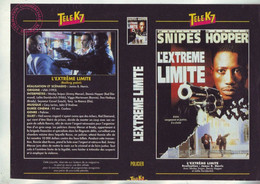 Jaquette Pour Boitier Video K7 Ou Recoupe Dvd L'extreme Limite - Snipes Hopper - - Otros & Sin Clasificación