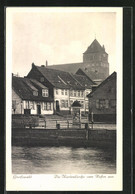 AK Greifswald, Brüggstrasse Mit Marienkirche - Greifswald