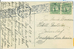 BK1882 - SWEDEN  - POSTAL HISTORY -   Olympic Games POSTMARK On POSTCARD 1912 - Summer 1912: Stockholm