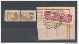 SAN MARINO 1948-50 PACCHI POSTALI SERIE CPL. USATA - Paketmarken