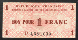 France Francia Service DES Prisonniers De Guerre  1945 1 Franco Franc Pow LOTTO 2683 - Zonder Classificatie