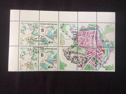 Yvert 983  Oblitéré Tchéquie CZ 2021 Sentiers De Randonnée Signes Hiking Trail - Used Stamps