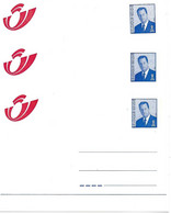 Belgique: Entiers Postaux ( Changement D'adresse - 3 Cartes En 3 Langues Nationales) - Addr. Chang.