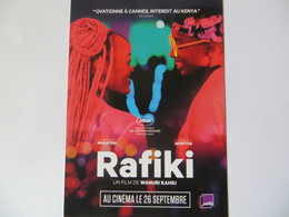 CPM Cinéma Affiche Sur Carte RAFIKI Film De Wanuri Kahiu - Cannes 2018 Un Certain Regard - Afiches En Tarjetas
