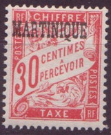 ⭐ Martinique - Taxe - YT N° 5 ** - Neuf Sans Charnière - 1927 ⭐ - Portomarken